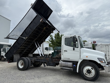USED 2020 HINO 268A S/A STEEL DUMP TRUCK #$vid
