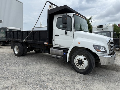 USED 2020 HINO 268A S/A STEEL DUMP TRUCK #$vid