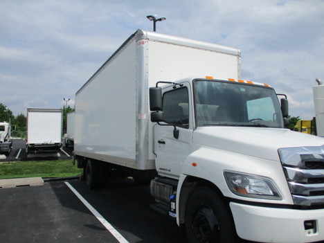 USED 2021 HINO L6 BOX VAN TRUCK #$vid