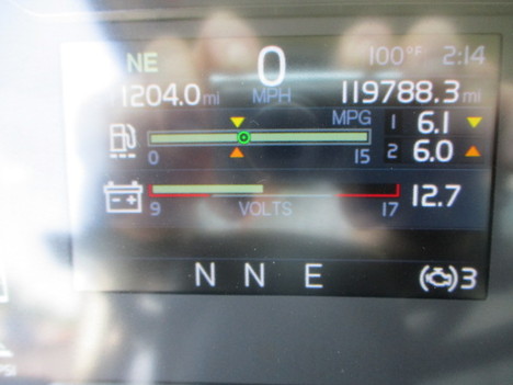 USED 2022 VOLVO VHD84F ROLL-OFF GARBAGE TRUCK #$vid