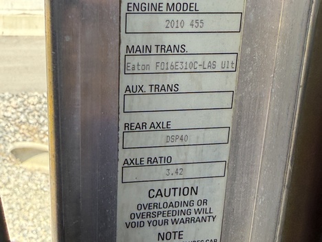 USED 2013 KENWORTH T800 DAYCAB TRUCK #$vid