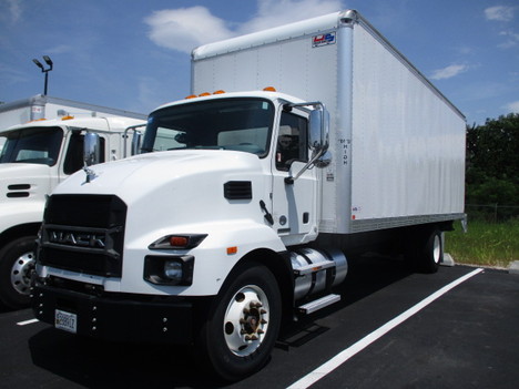 USED 2021 MACK MD6 BOX VAN TRUCK #$vid
