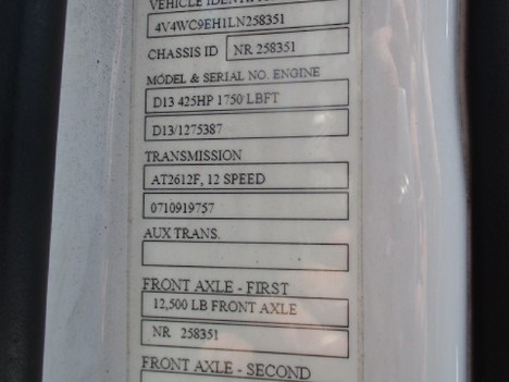 USED 2020 VOLVO VNR64T300 TANDEM AXLE DAYCAB TRUCK #$vid