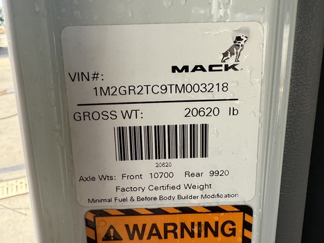 NEW 2026 MACK GR104F 5 AXLE STEEL DUMP TRUCK #$vid
