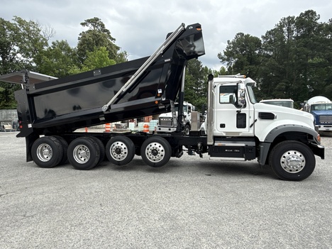 NEW 2025 MACK GR104F 5 AXLE STEEL DUMP TRUCK #$vid