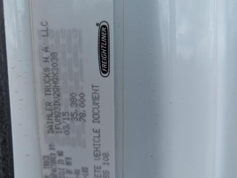 USED 2016 FREIGHTLINER 114SD ROLL-OFF GARBAGE TRUCK #$vid