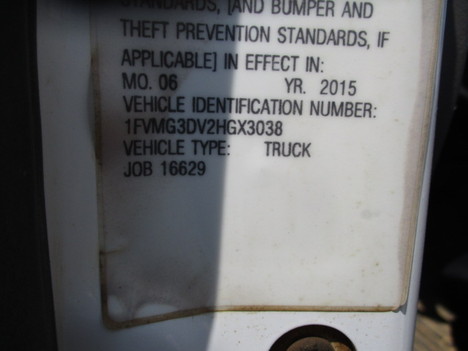 USED 2016 FREIGHTLINER 114SD ROLL-OFF GARBAGE TRUCK #$vid