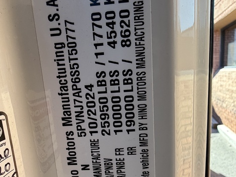 NEW 2025 HINO L6 LANDSCAPE TRUCK #$vid