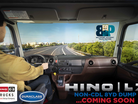 2026 HINO L7 S/A Steel Dump Truck #1770 2026 HINO L7 S/A Steel Dump Truck #1770