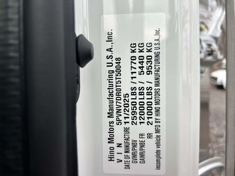 NEW 2026 HINO L7 REEFER TRUCK #$vid