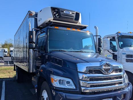 USED 2021 HINO L6 BOX VAN TRUCK #$vid