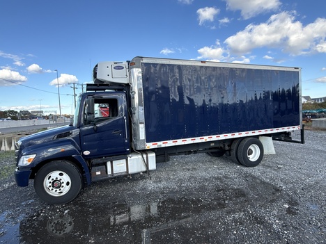 USED 2021 HINO L6 BOX VAN TRUCK #$vid