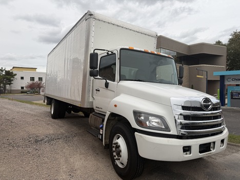 USED 2019 HINO 268A BOX VAN TRUCK #$vid