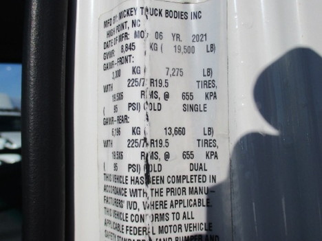 USED 2022 ISUZU NRR BOX VAN TRUCK #$vid