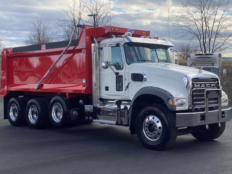 NEW 2026 MACK GR84F TRI-AXLE STEEL DUMP TRUCK #$vid