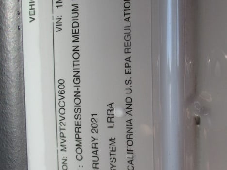 USED 2022 MACK MD6 BOX VAN TRUCK #$vid