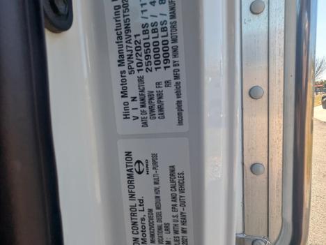 USED 2022 HINO L6 BOX VAN TRUCK #$vid