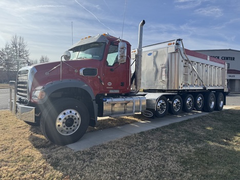 NEW 2026 MACK GR64F 7 AXLE ALUMINUM DUMP TRUCK #$vid