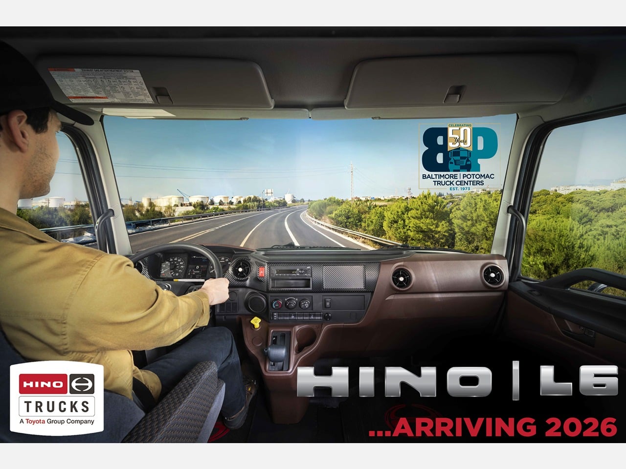 NEW 2026 HINO L6 CAB CHASSIS TRUCK #1835 NEW 2026 HINO L6 CAB CHASSIS TRUCK #1835