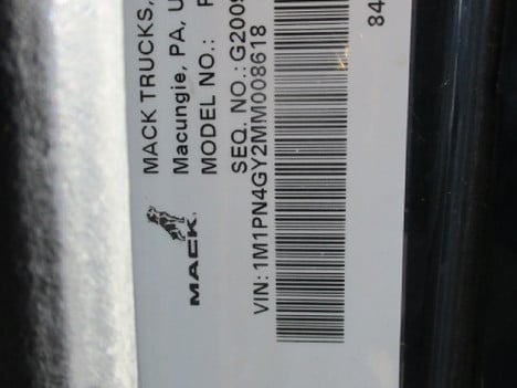 USED 2021 MACK PI64T TANDEM AXLE SLEEPER TRUCK #$vid