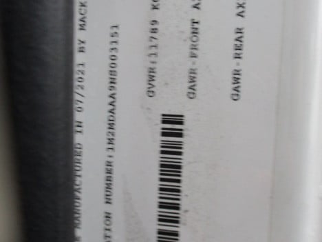 2022 MACK MD6 Box Van Truck #1843 2022 MACK MD6 Box Van Truck #1843