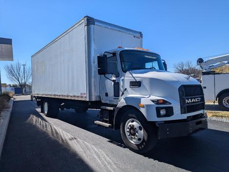 USED 2022 MACK MD6 BOX VAN TRUCK #$vid