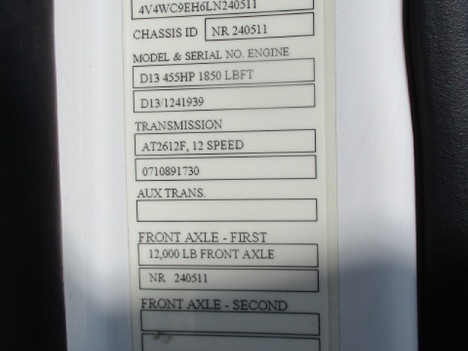 USED 2020 VOLVO VNR64T300 TANDEM AXLE DAYCAB TRUCK #$vid