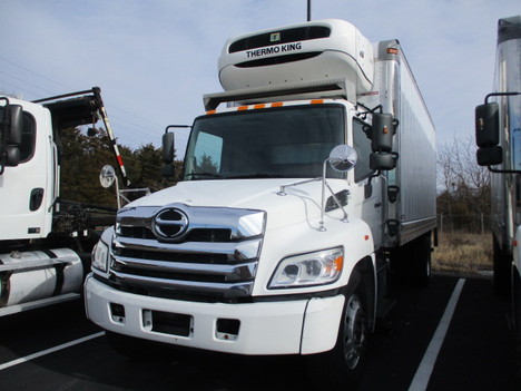 USED 2021 HINO L7 BOX VAN TRUCK #$vid