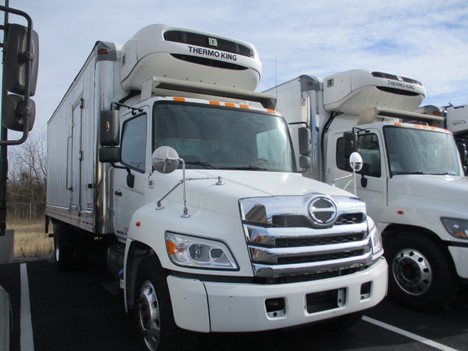 USED 2021 HINO L7 BOX VAN TRUCK #$vid
