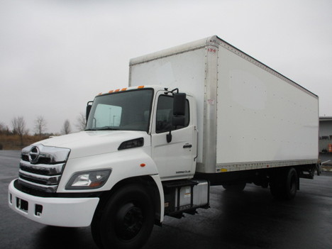 USED 2021 HINO L6 BOX VAN TRUCK #$vid