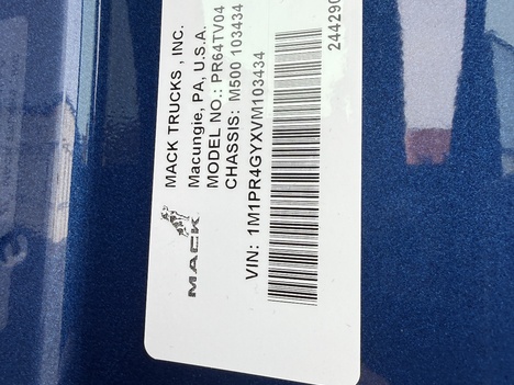 NEW 2027 MACK PIONEER 64T SLEEPER TANDEM AXLE SLEEPER TRUCK #$vid