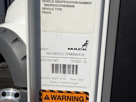 NEW 2026 MACK GRANITE 64F T/A STEEL DUMP TRUCK #$vid