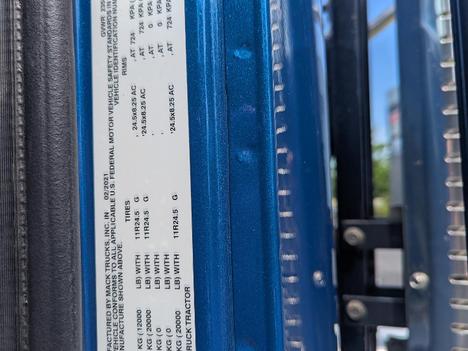 USED 2022 MACK PI64T TANDEM AXLE DAYCAB TRUCK #$vid