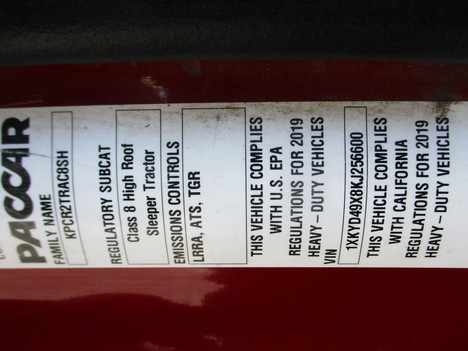 USED 2019 KENWORTH T680 SLEEPER TRUCK #$vid