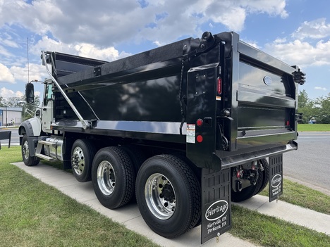 NEW 2027 MACK GRANITE GR84F TRI-AXLE STEEL DUMP TRUCK #$vid