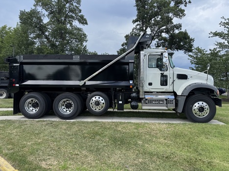 NEW 2027 MACK GRANITE GR84F TRI-AXLE STEEL DUMP TRUCK #$vid