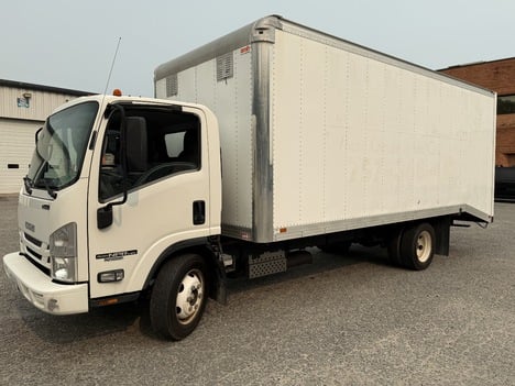 USED 2018 ISUZU NPR HD GAS LANDSCAPE TRUCK #$vid