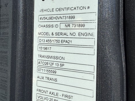 NEW 2027 VOLVO VHD104F DUMP TRUCK #$vid