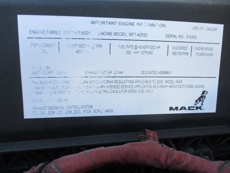 USED 2020 MACK AN64T TANDEM AXLE SLEEPER TRUCK #$vid