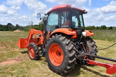 USED 2019 KUBOTA M7060D FARM TRACTOR EQUIPMENT #2133-7