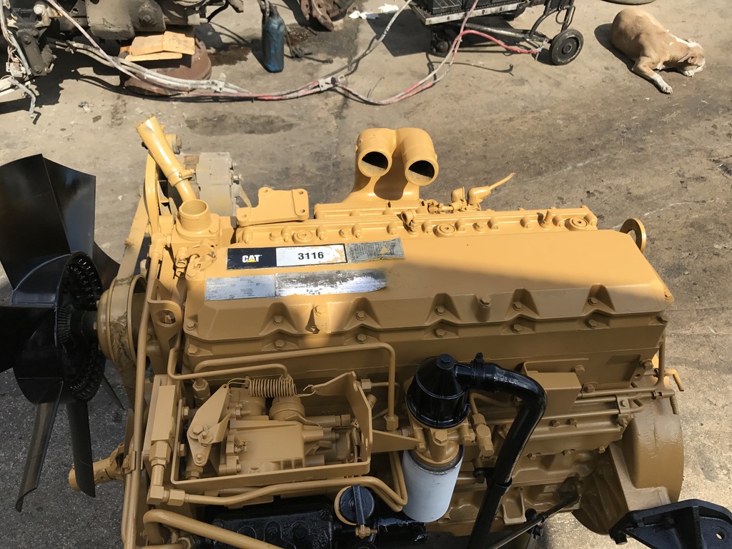 USED 1992 CAT 3116 TRUCK ENGINE TRUCK PARTS #1056-10