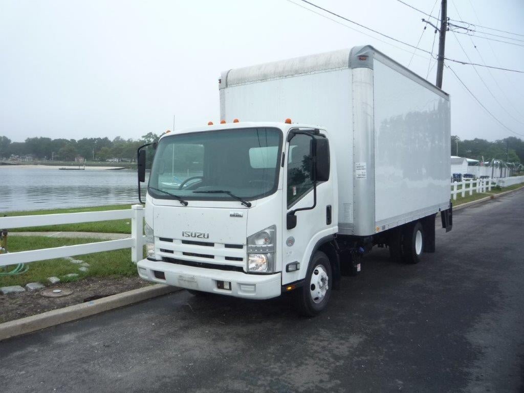 USED 2011 ISUZU NPR HD BOX VAN TRUCK #11451-1