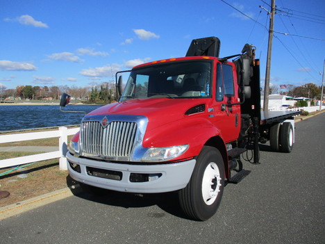 USED 2013 INTERNATIONAL 4300 CRANE TRUCK #12163-1