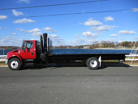 USED 2013 INTERNATIONAL 4300 CRANE TRUCK #12163-5