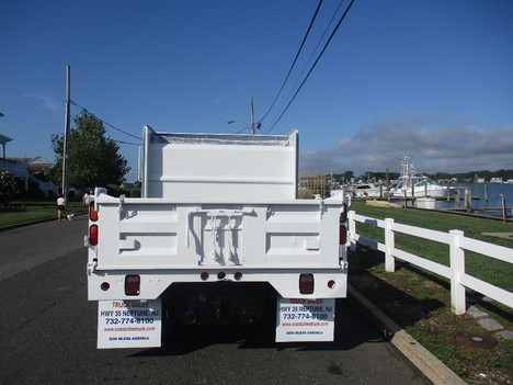 USED 2002 INTERNATIONAL 4700 LP CREW DUMP TRUCK #12187-5