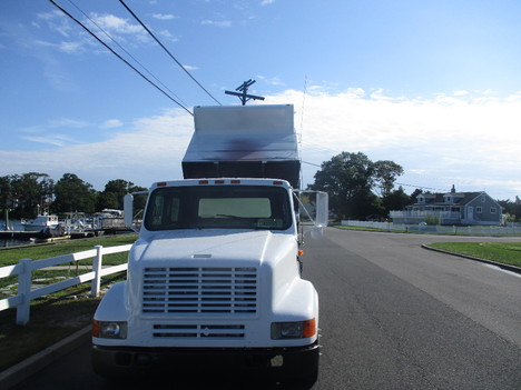 USED 2002 INTERNATIONAL 4700 LP CREW DUMP TRUCK #12187-7