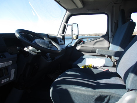 USED 2013 MITSUBISHI FE160 CREW DUMP TRUCK #12220-2