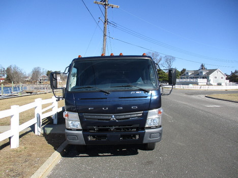USED 2013 MITSUBISHI FE160 CREW DUMP TRUCK #12220-5