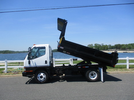 USED 2002 MITSUBISHI FE 125 DUMP TRUCK #12231-7