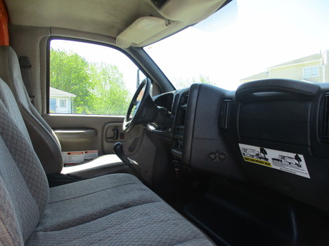 USED 2008 GMC C6500 CHIPPER DUMP TRUCK #12263-3